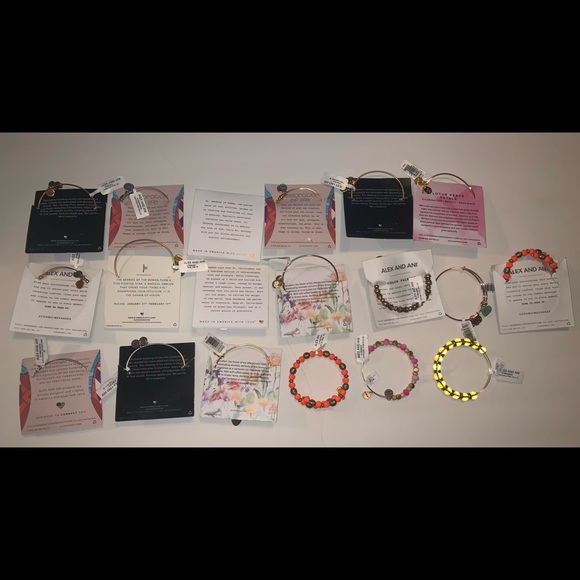 19 New Alex and Ani Bracelets lot 5 - Picture 4 of 8